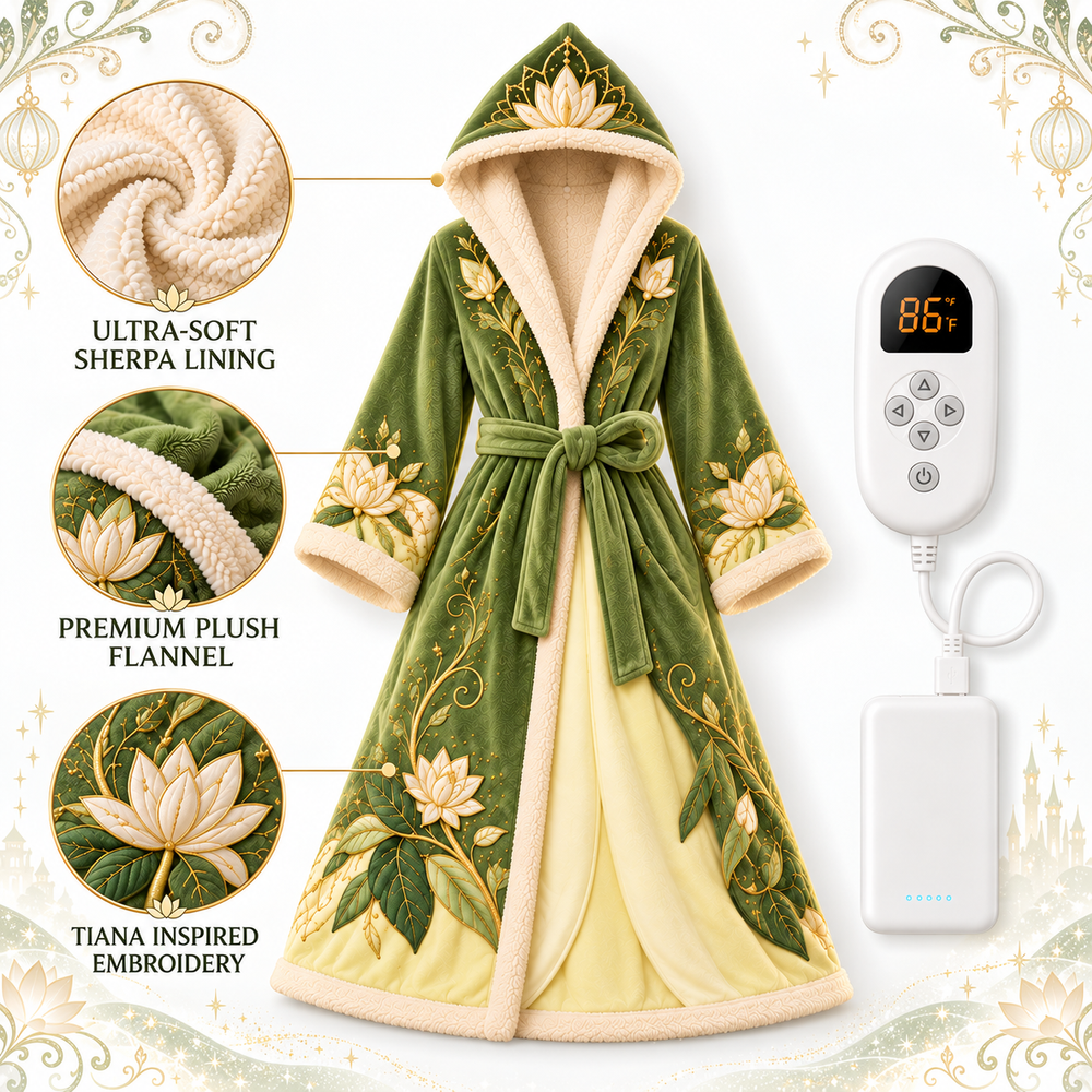 Princess Comfort Heated Robe - Tiana